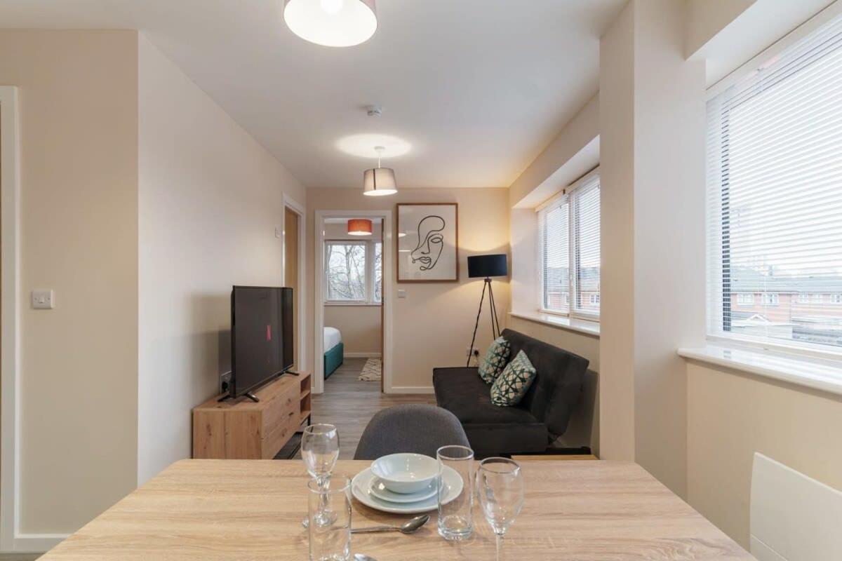 Fantastic 1 Bed Flat Manchester - Sleeps 3 Dış mekan fotoğraf